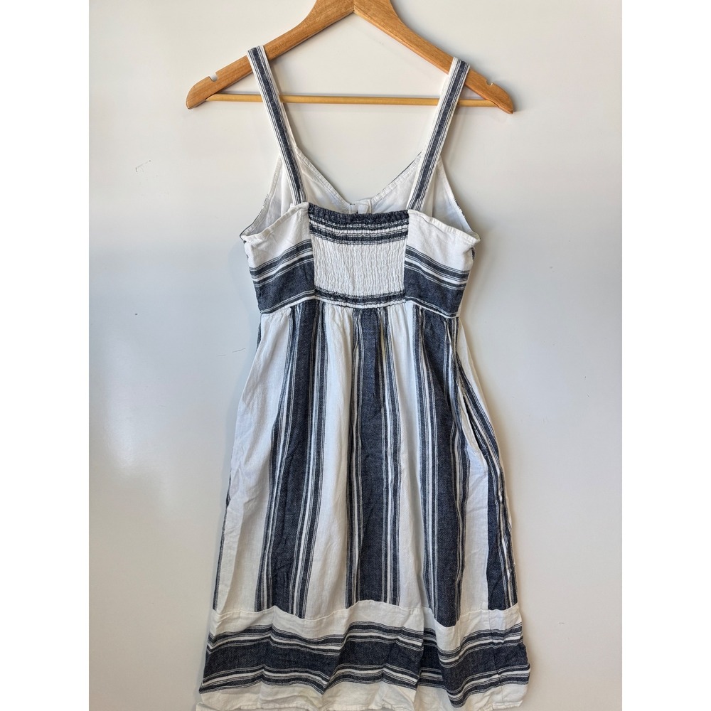 Universal‎ Thread Striped Button Front Dress Sleeveless Casual XS - Picture 3 of 6